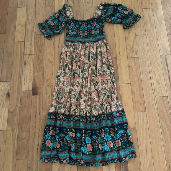 UIMLK | Milkmaid Floral Dress | On or Off the Shoulder | size S - Picture 4 of 4